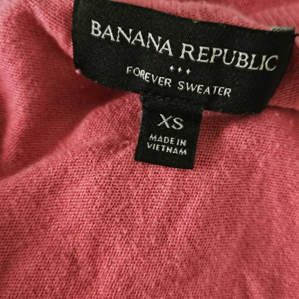 Banana Republic Banana Republic Pink Cotton Blend… - image 3