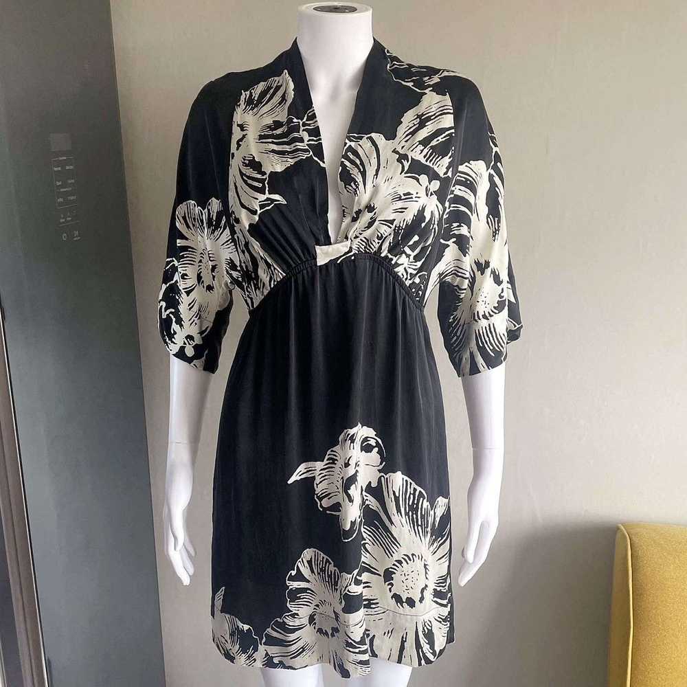 Joseph Joseph Silk Black and White Dress - image 1