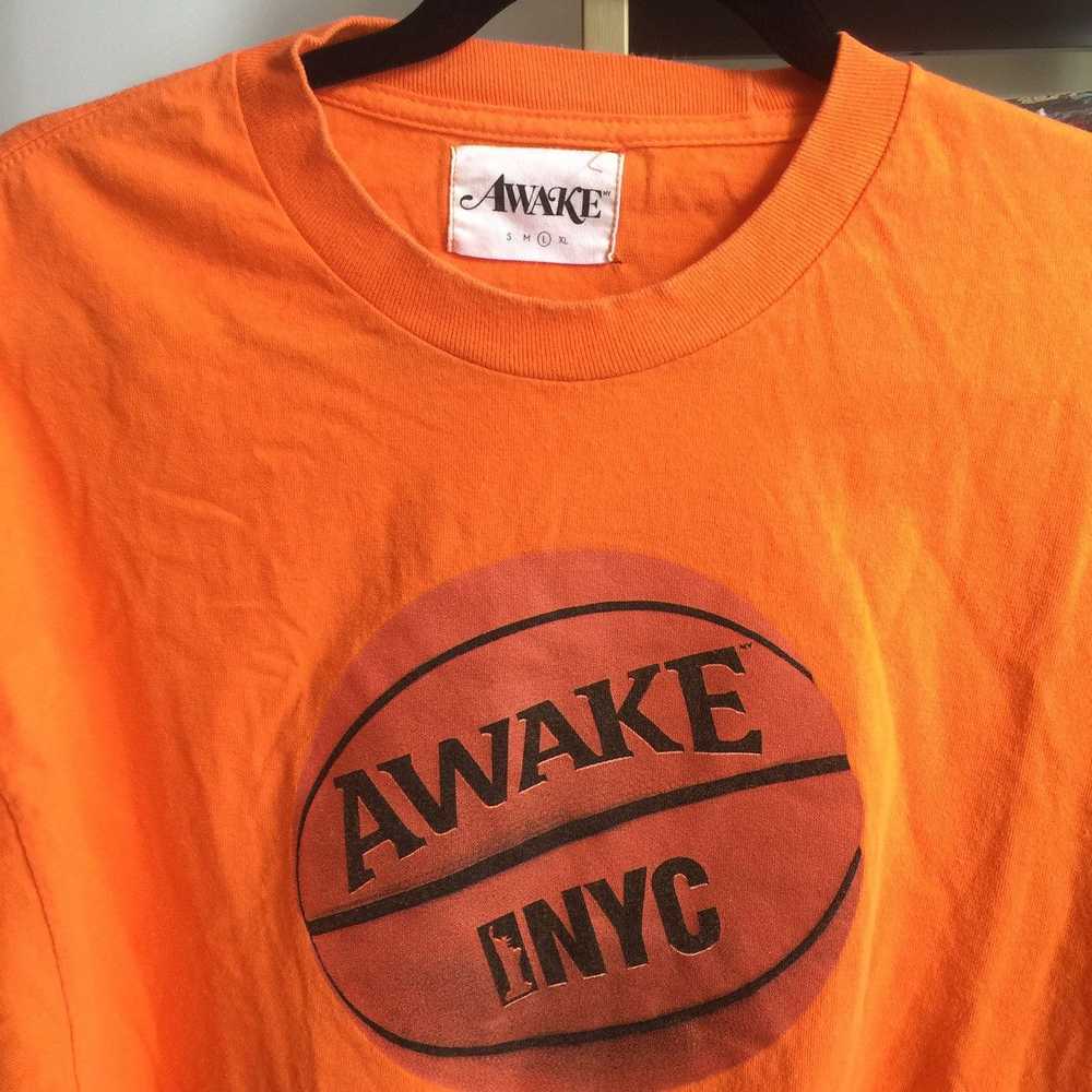 Awake Awake NY Basketball Logo T-Shirt - image 2