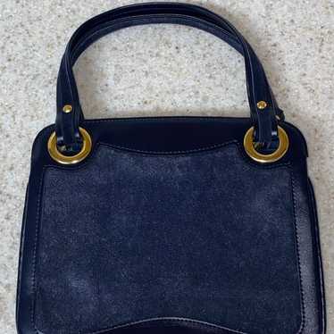 VINTAGE SUSAN GAIL SPAIN GENUINE LEATHER AND SUED… - image 1