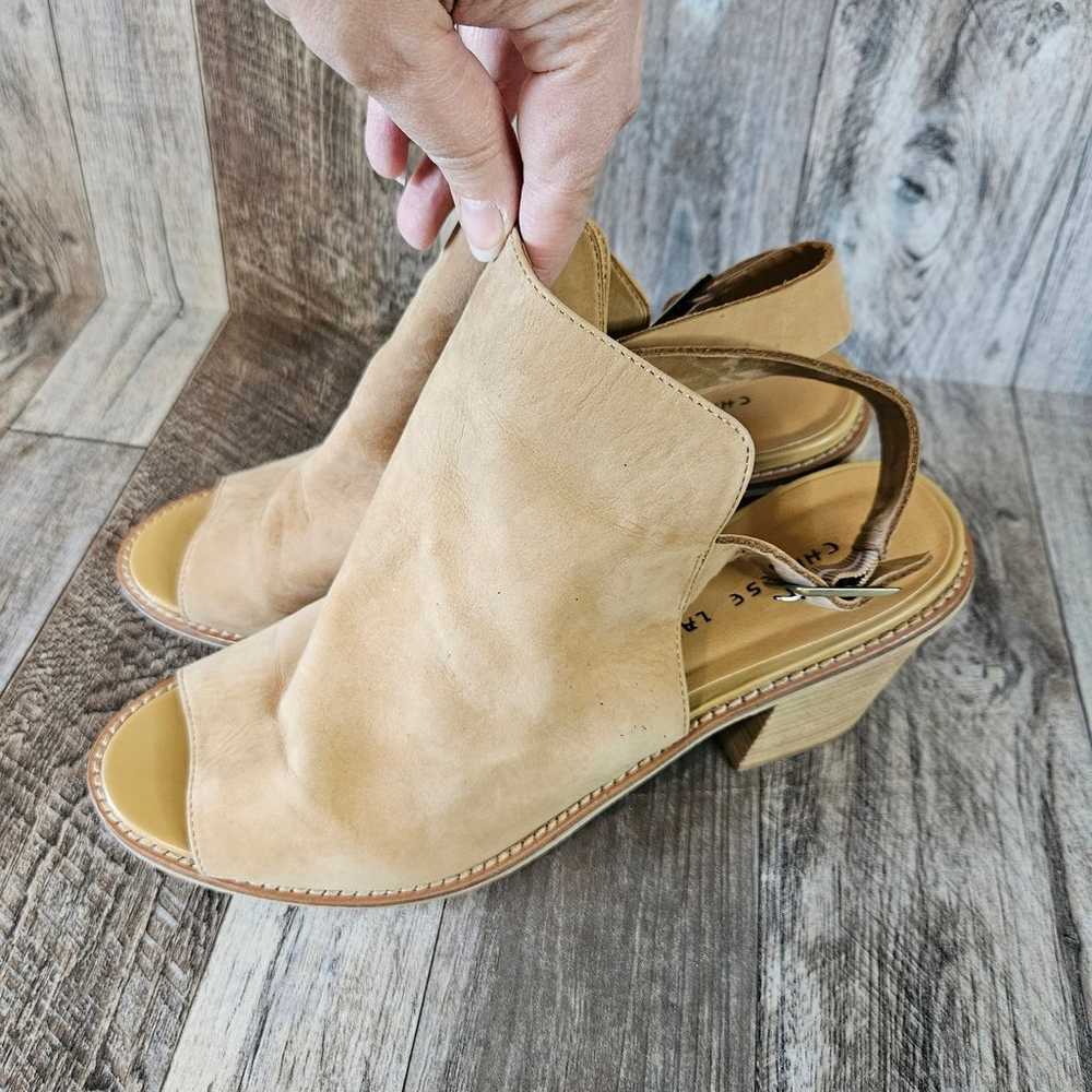 Leather Ankle Booties Suede Chinese Laundry Caleb… - image 2