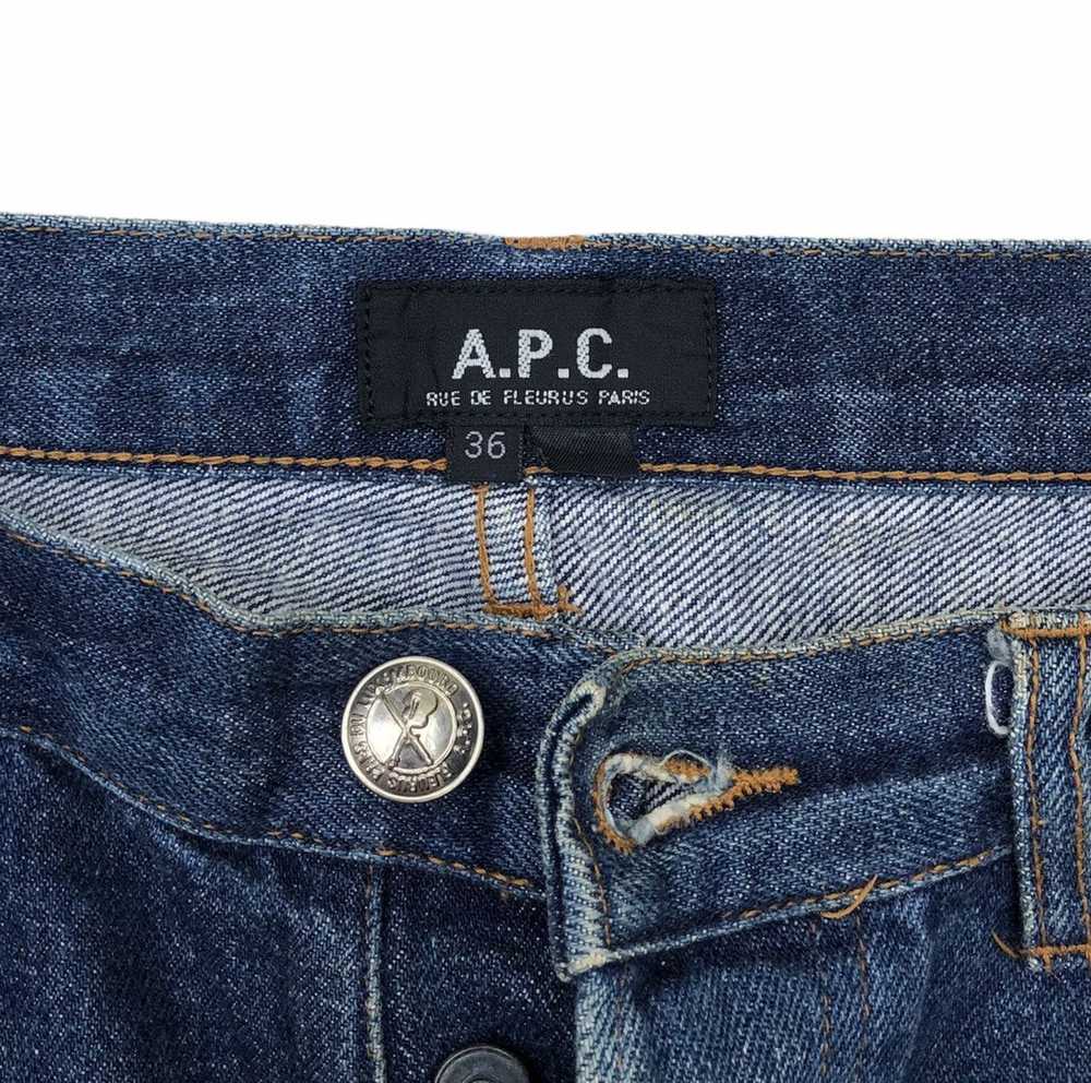 A.P.C. Vintage A. P. C Selvedge Japan Denim Jeans - image 6