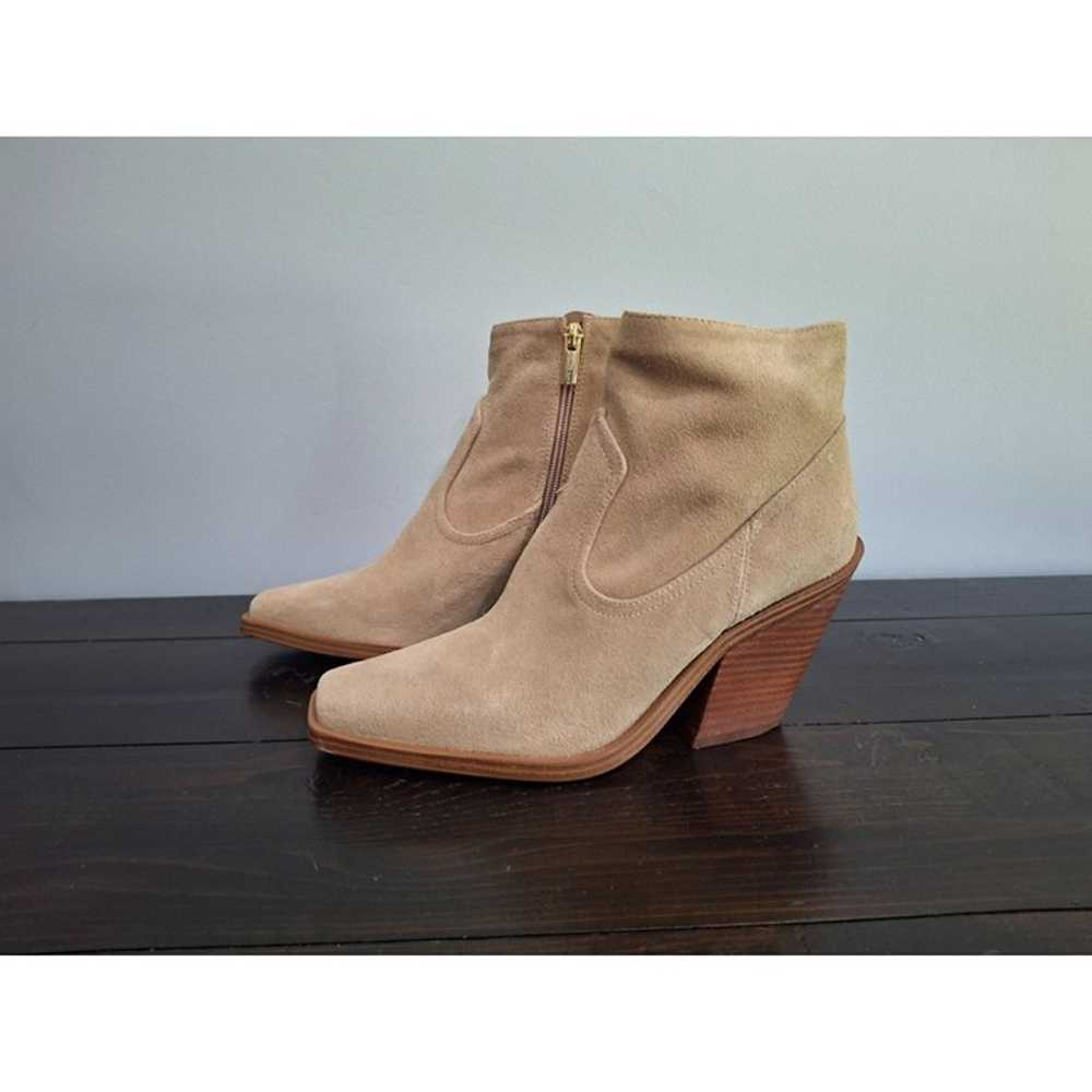 Vince Camuto Tan Leather Square Toe Bootie/NWOB, … - image 4