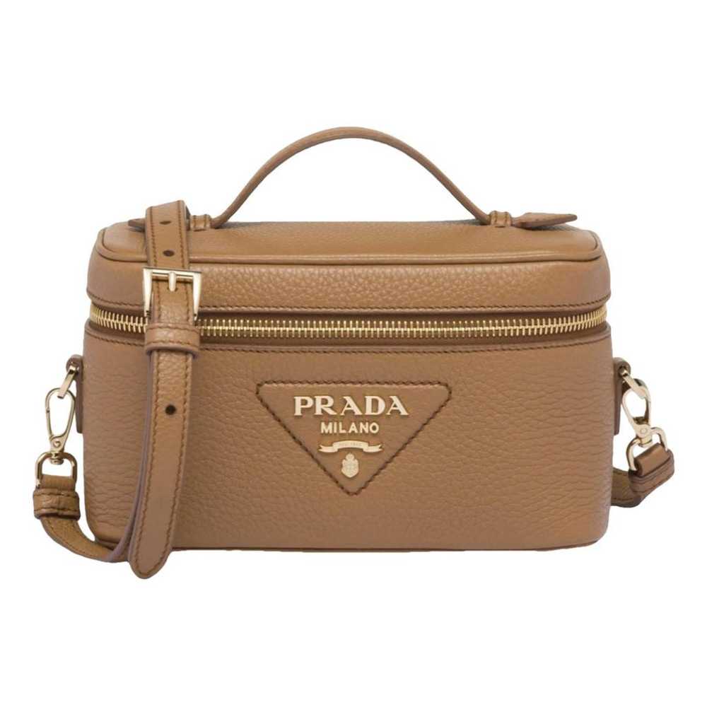 Prada Re-edition leather crossbody bag - image 1