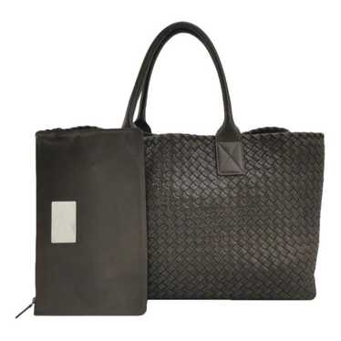 Bottega Veneta Cabat leather bag - image 1