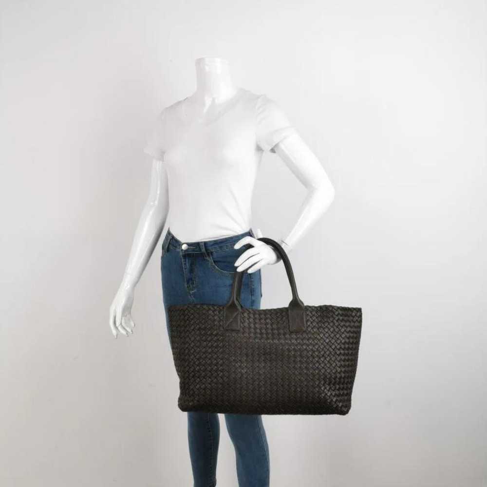 Bottega Veneta Cabat leather bag - image 2