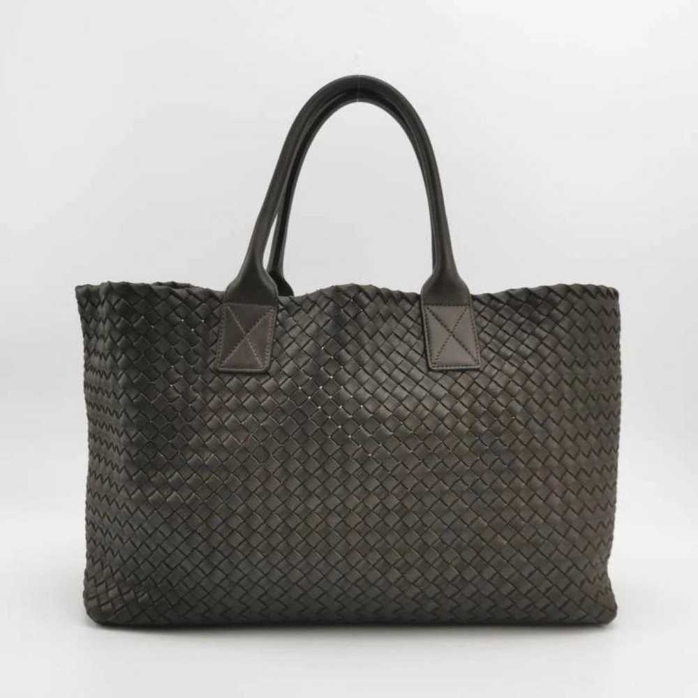 Bottega Veneta Cabat leather bag - image 5