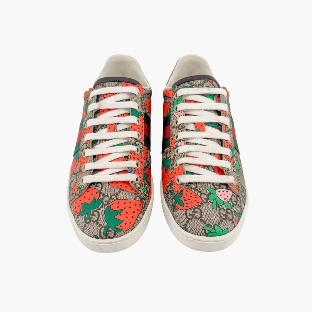 Gucci Ace cloth trainers - image 2