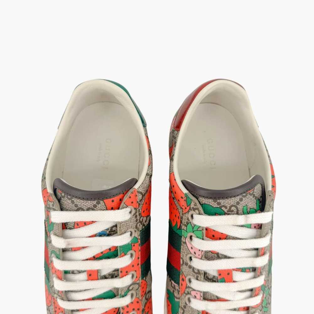 Gucci Ace cloth trainers - image 4