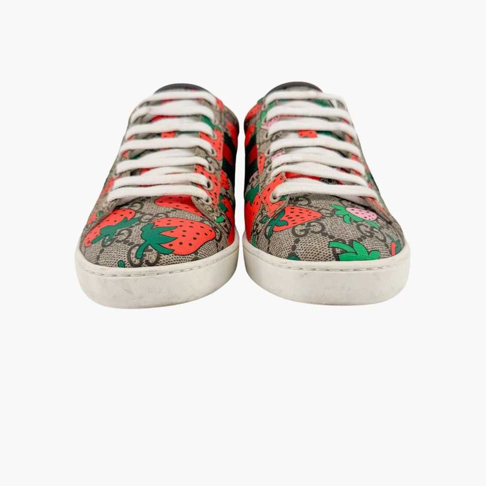 Gucci Ace cloth trainers - image 5