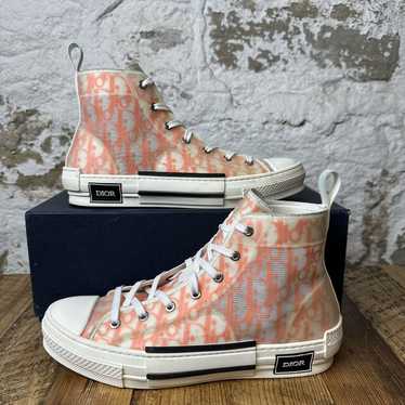 Dior Dior B23 Oblique Orange High Top Sneaker Siz… - image 1