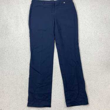 Jones New York Navy Mid Rise Casual Chino Pants fo