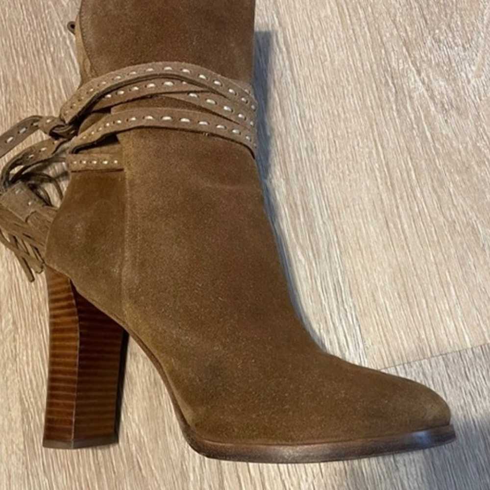 Michael Kors Collection Suede Ankle Boots - Size … - image 10