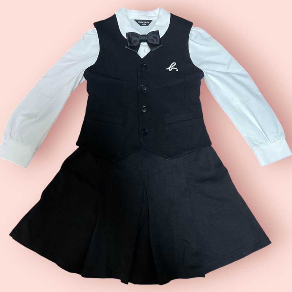 Agnes B. Kids J630 E Gilet & Skirt Set 120 Formal - image 1