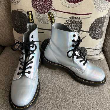 Dr. Martens Women’s Silver Iridescent Pascal RS A… - image 1