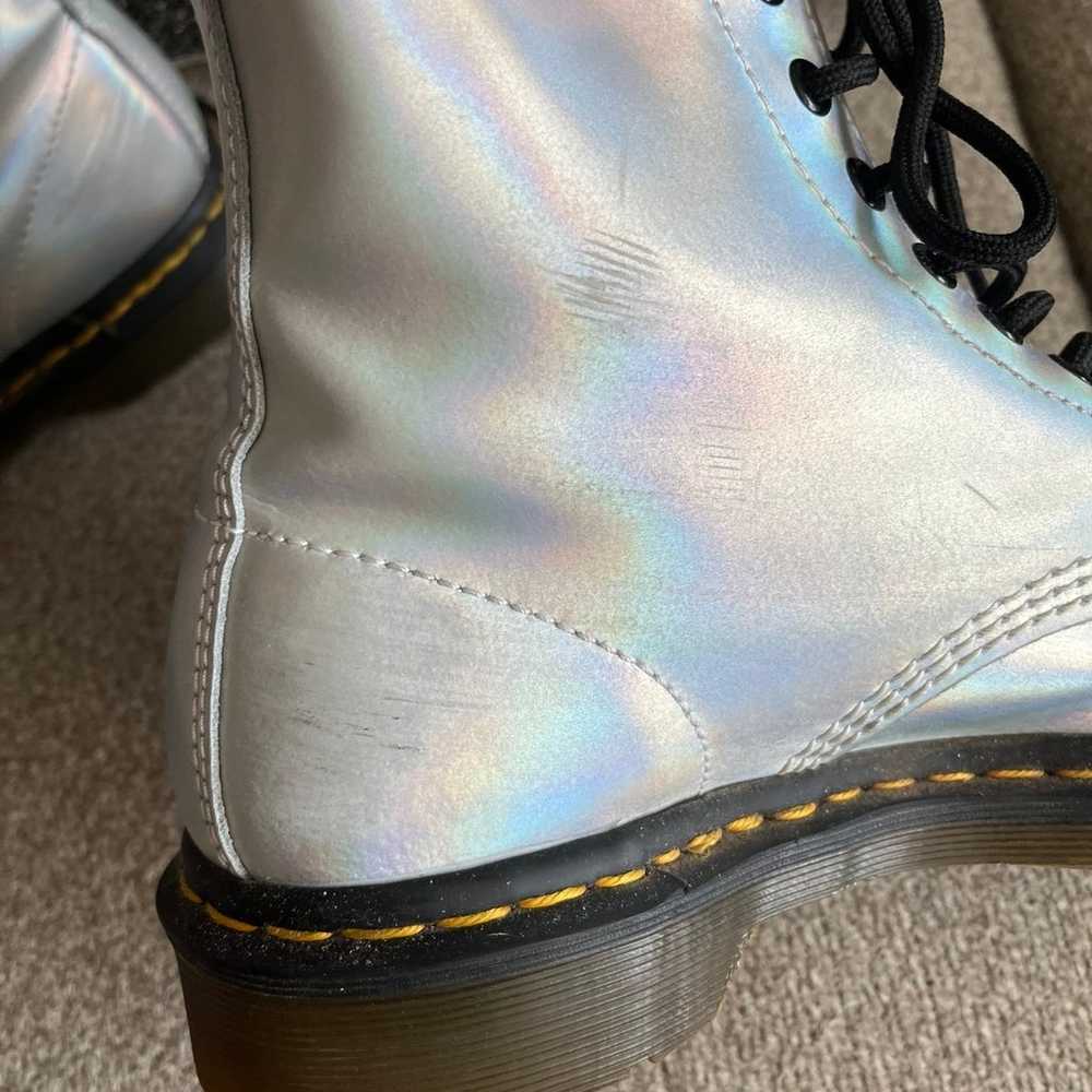 Dr. Martens Women’s Silver Iridescent Pascal RS A… - image 8