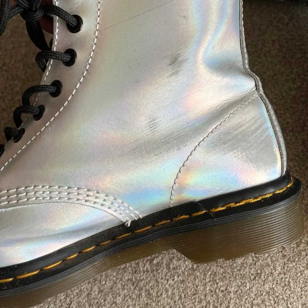 Dr. Martens Women’s Silver Iridescent Pascal RS A… - image 9