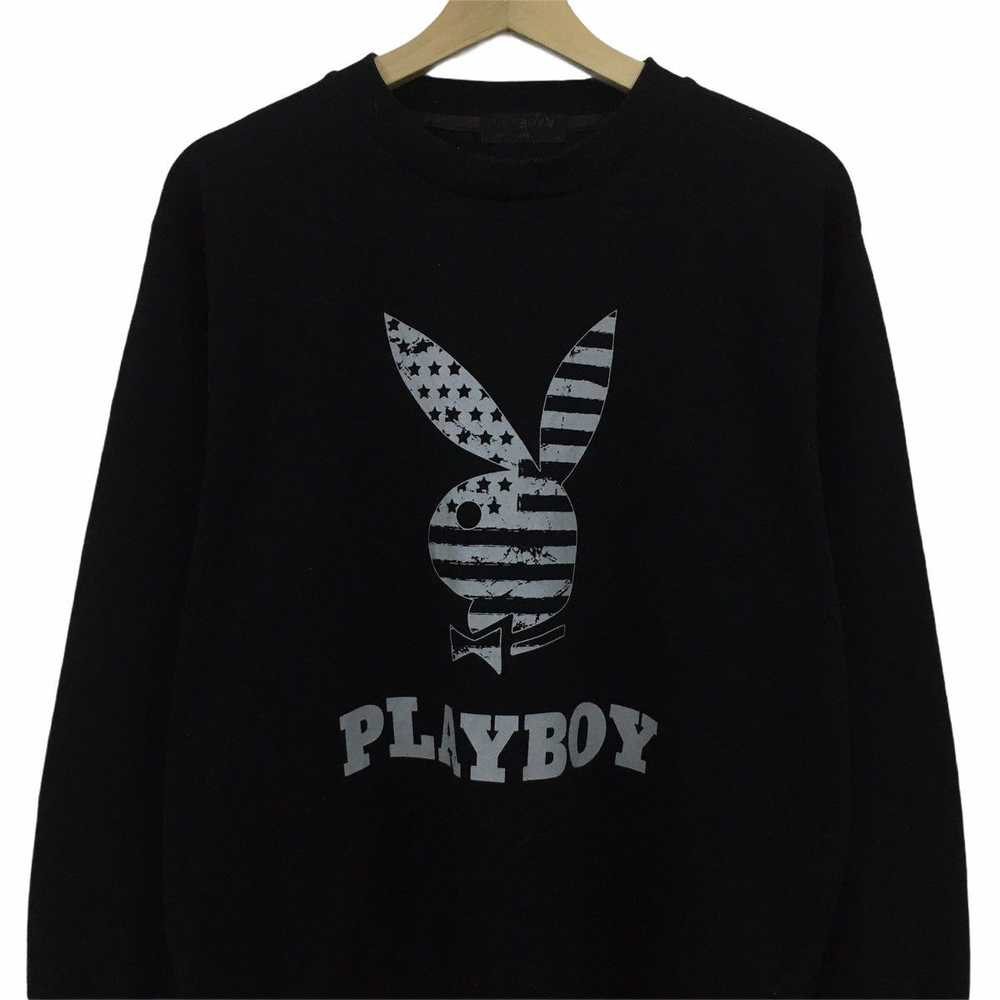 Japanese Brand × Playboy Rare Playboy Big Logo Sw… - image 4