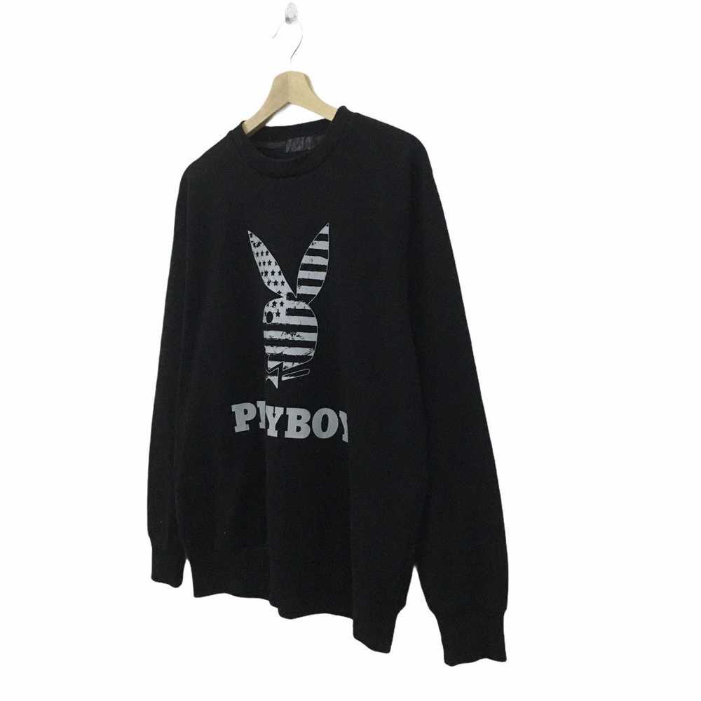 Japanese Brand × Playboy Rare Playboy Big Logo Sw… - image 7