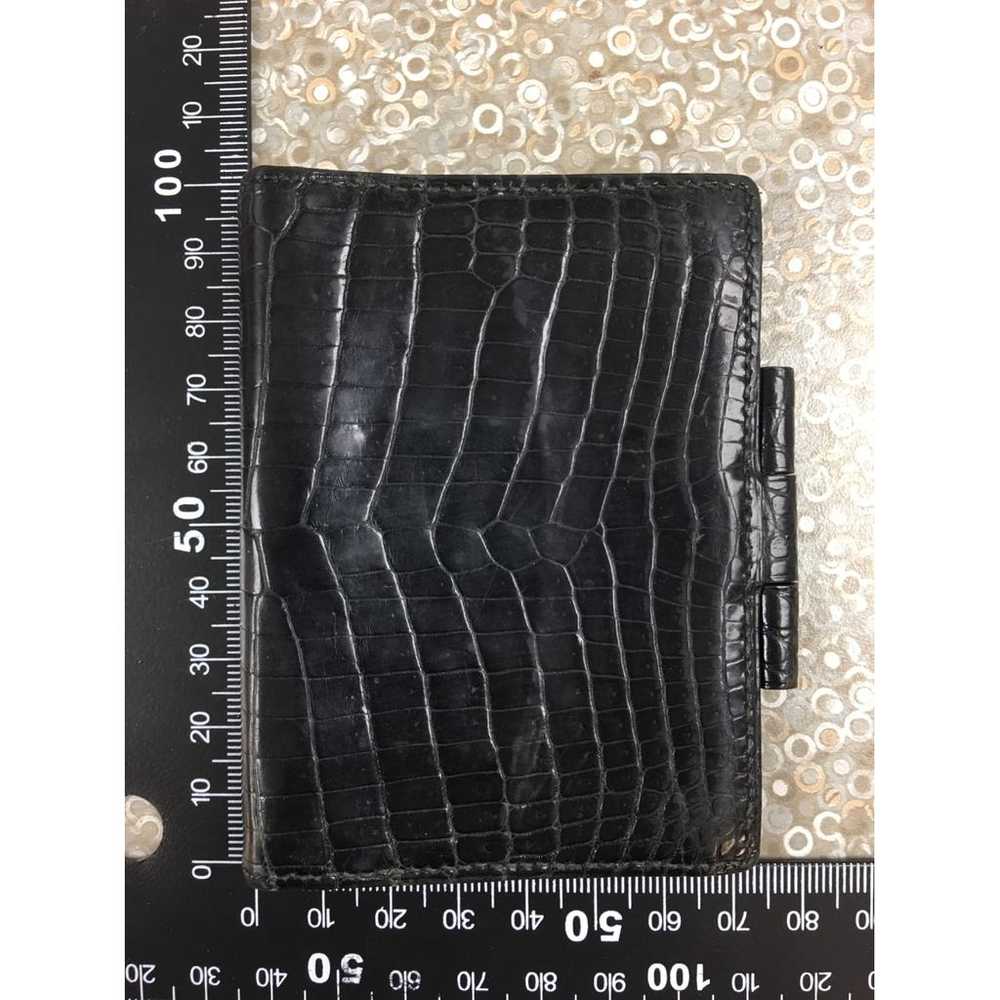 Hermès Crocodile wallet - image 3