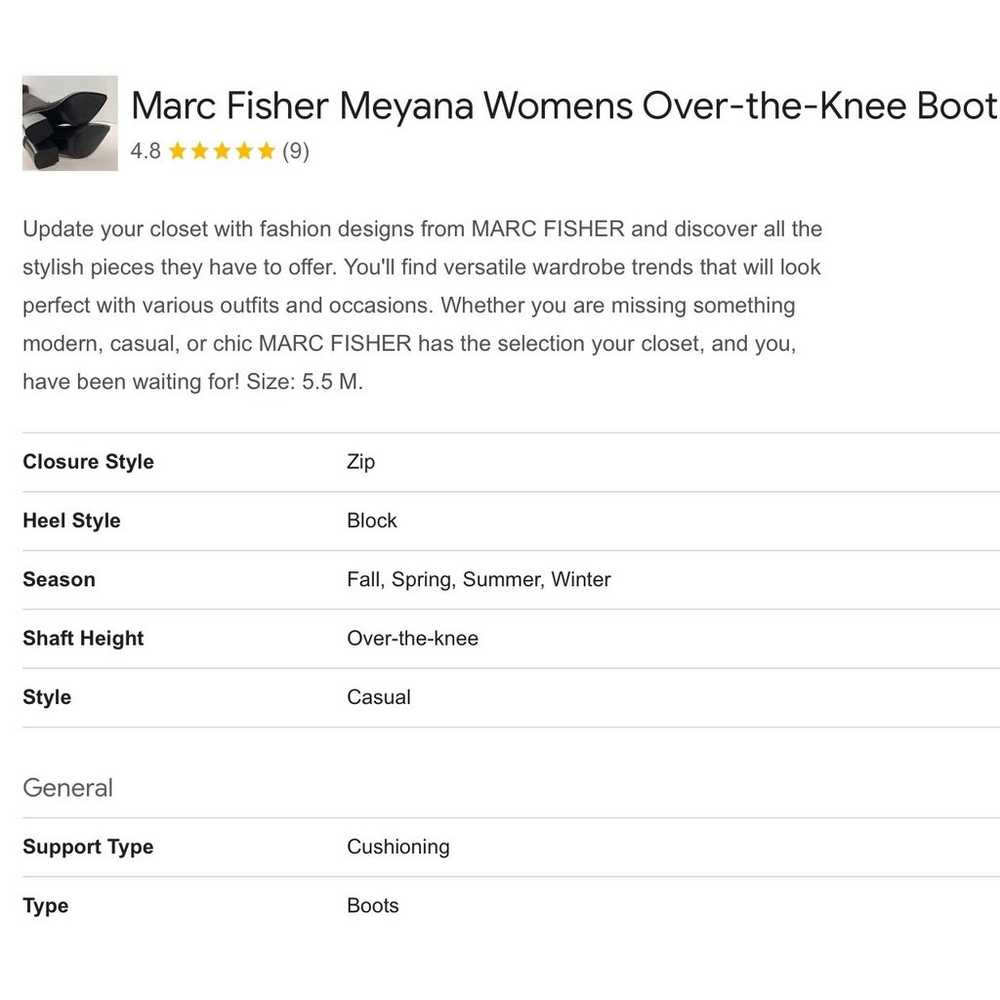 Marc fisher boots - image 2