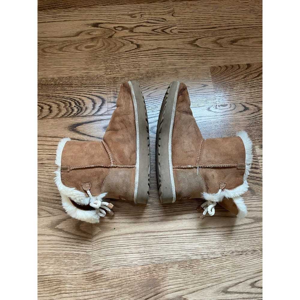 UGG Selene Rope Bailey Bow Boots Size 10 - image 7