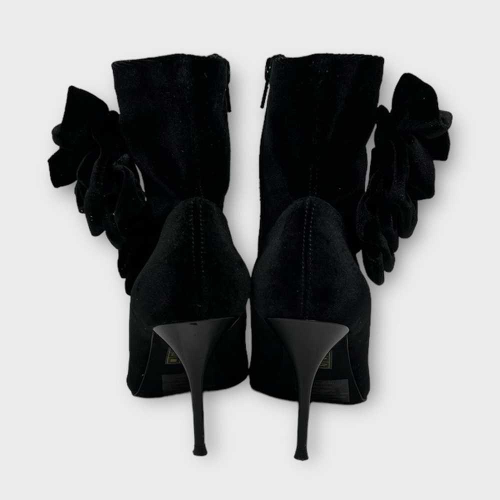 Jeffrey Campbell Florette Crushed Velvet Pointed … - image 4