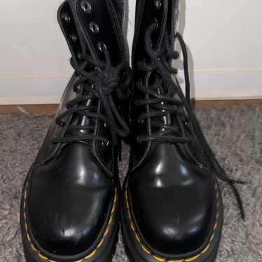 Dr. Martens Jadon Boot Smooth Leather Platforms