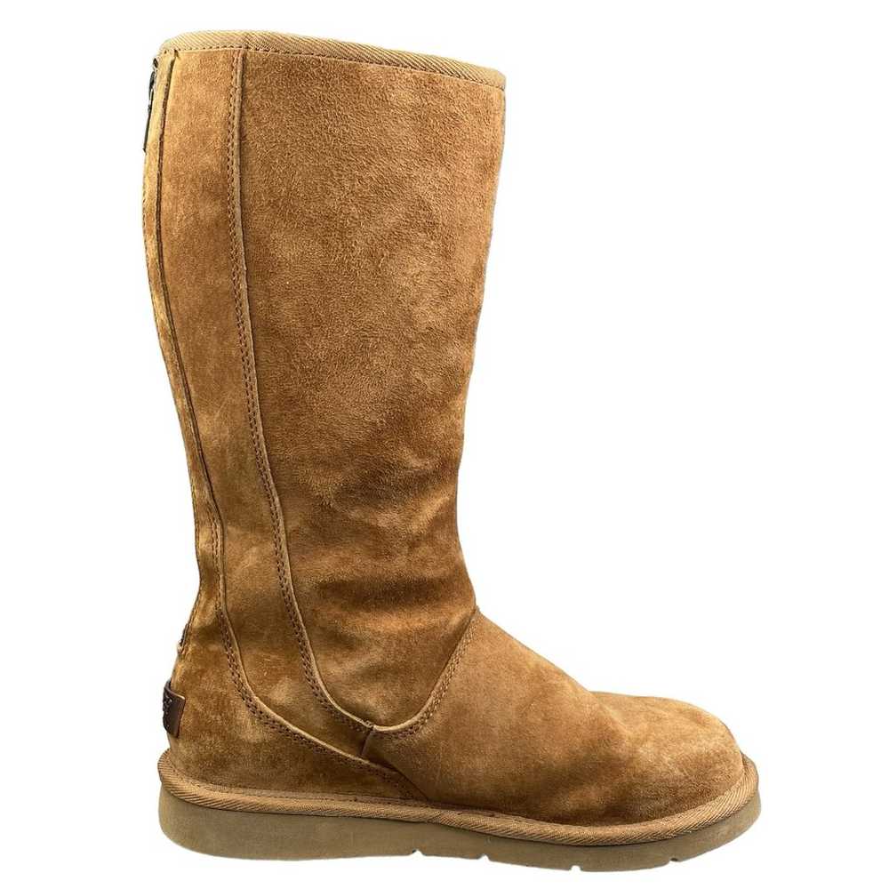 UGG Women's Knightsbridge Brown Suede Back Zip Wi… - image 4