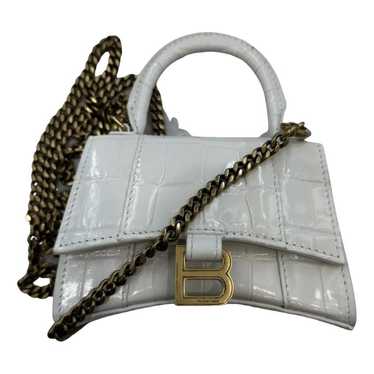 Balenciaga Hourglass exotic leathers mini bag