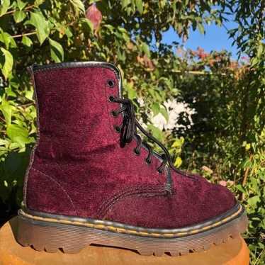 Dr. Martens Velvet Corduroy Boots