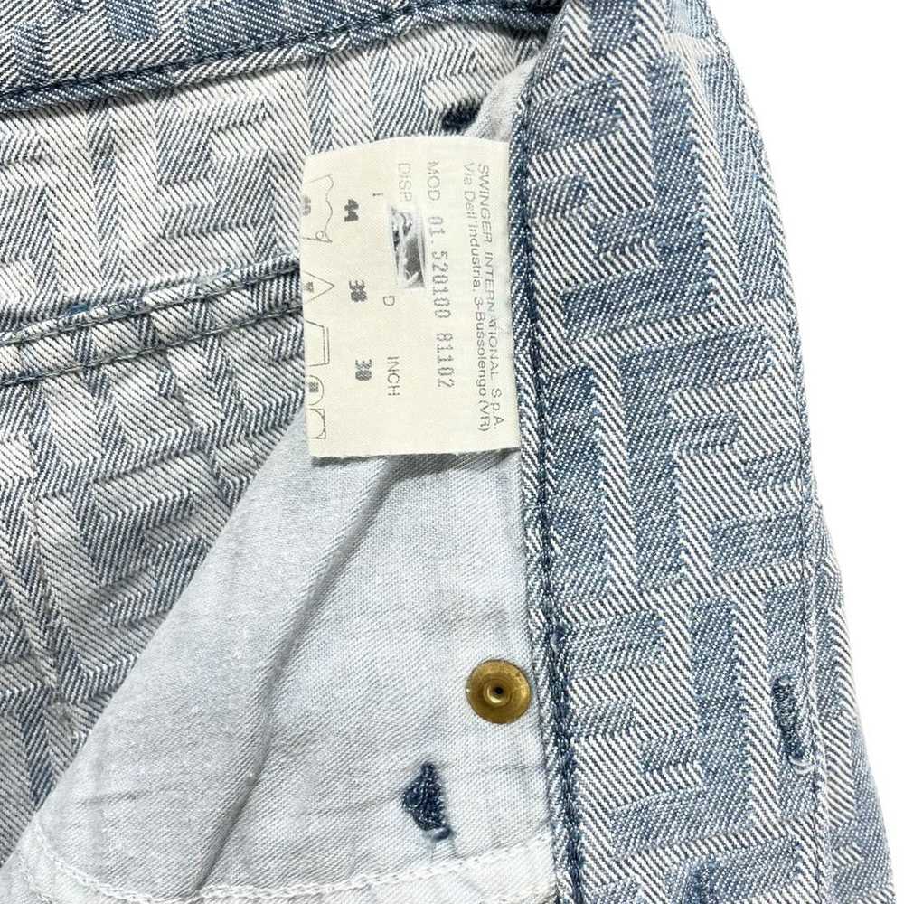 Fendi × Vintage Vintage Fendi Zucca Jeans - image 7