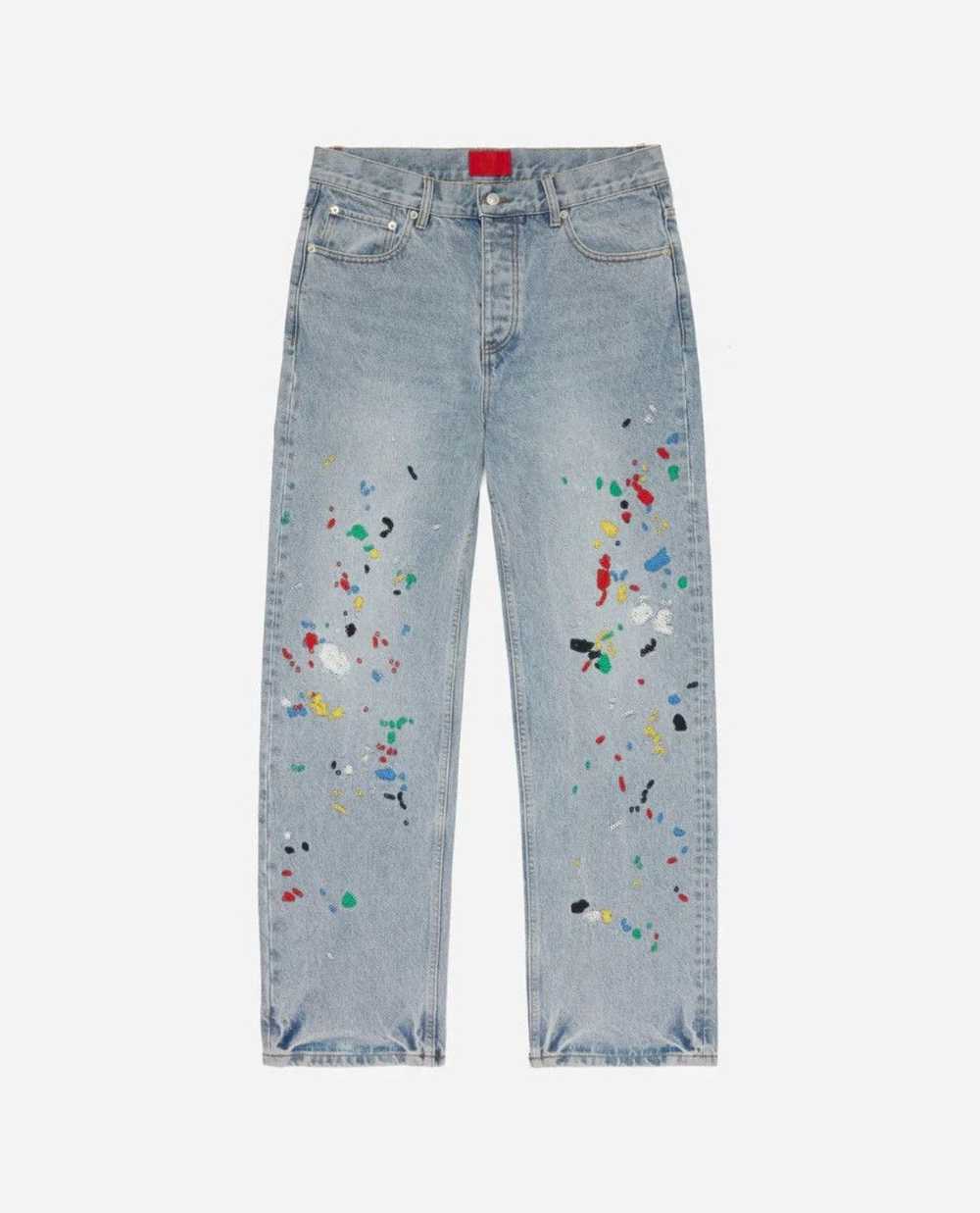 Fugazi Fugazi Paint Splatter Denim - image 1