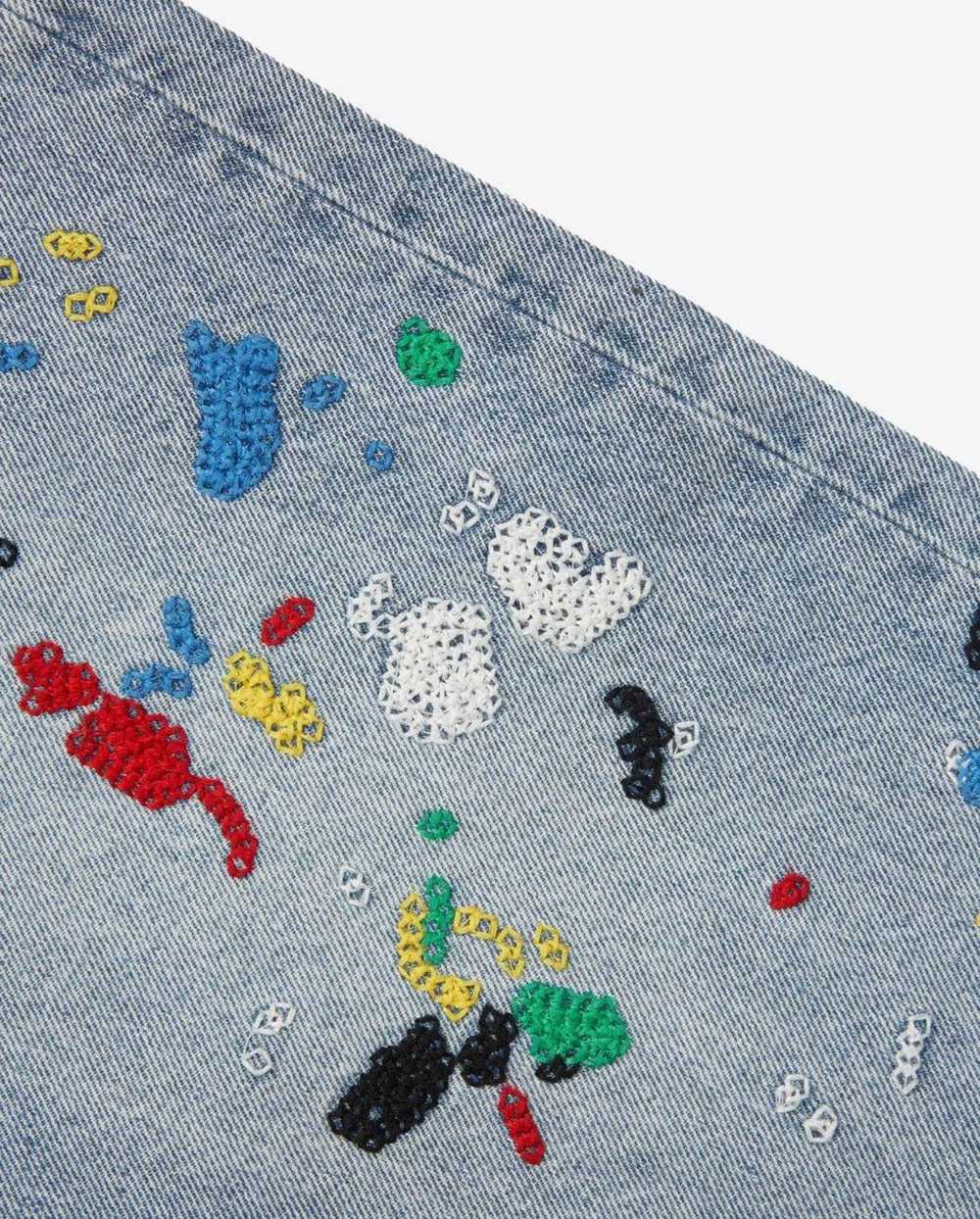 Fugazi Fugazi Paint Splatter Denim - image 3