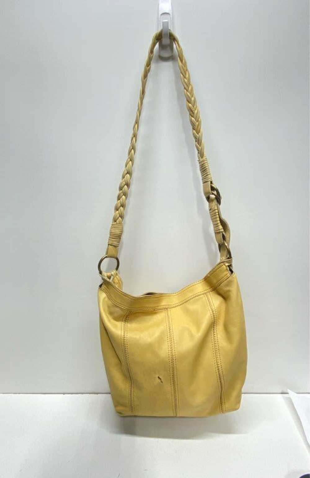 Lucky Brand Leather Large Hobo Shoulder Bag - image 2