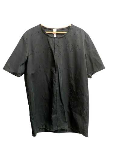 Damir Doma Black Woven destroy long t-shirt Damir 