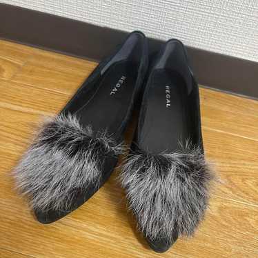 REGAL Regal fur flat shoes, excellent condition. - image 1