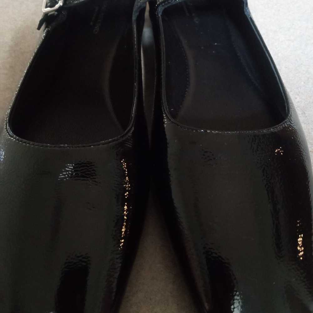 vagabond shoes sz. 40 black patent leather - image 5