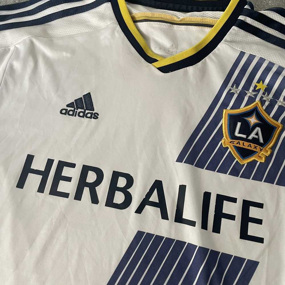 Adidas × La Galaxy × Soccer Jersey Retro LA GALAX… - image 2