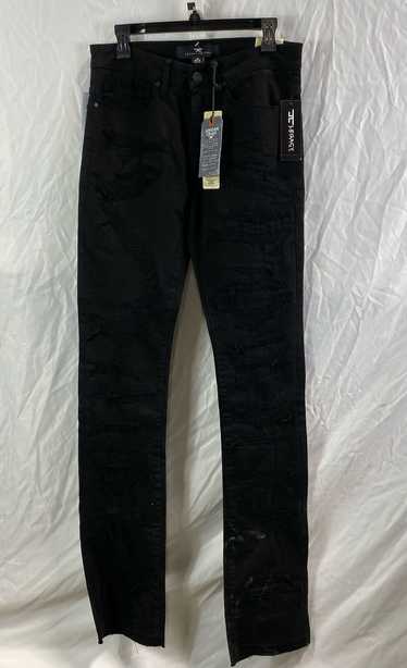 NWT Jordan Craig Mens Black Martin Stacked Skinny-