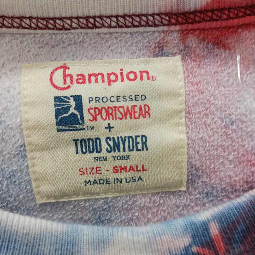 Women's Todd Snyder Champion Wear Size Small Red,… - image 3