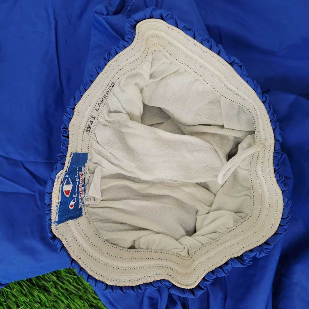 Champion Vintage Champion Windbreaker Pants S/M B… - image 11