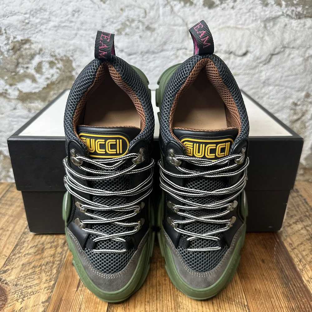 Gucci Gucci Flashtrek Green Low Top Boot Size 8 - image 3