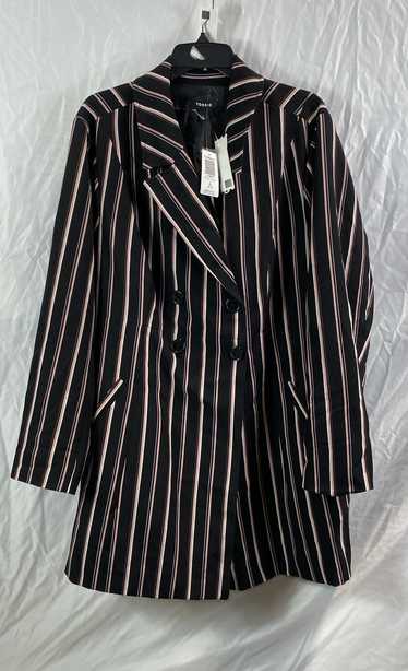 NWT Torrid Womens Black Pink Striped Pockets Doub… - image 1