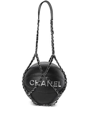 CHANEL Pre-Owned Collectors line chain net logo ba