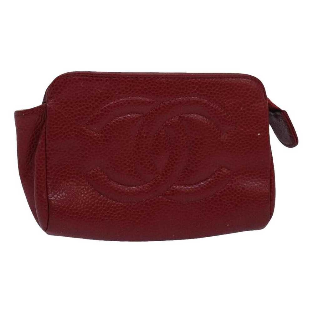 Chanel Leather clutch bag - image 1