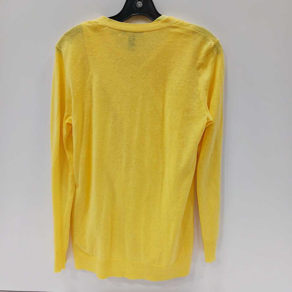 Women's Yellow Lauren Ralph Lauren Shirt And Card… - image 2