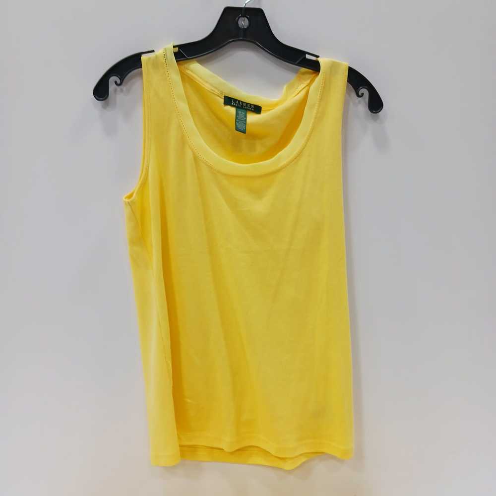 Women's Yellow Lauren Ralph Lauren Shirt And Card… - image 4