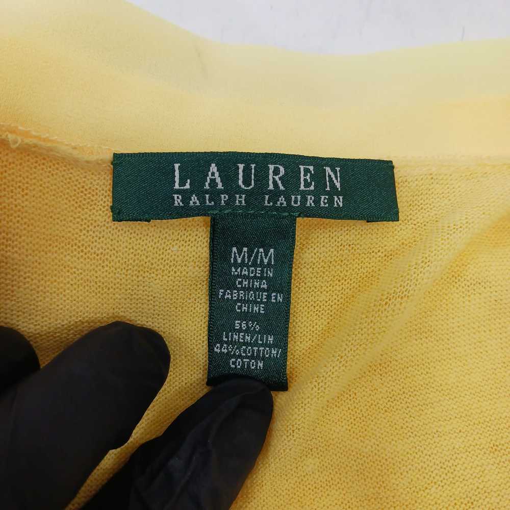 Women's Yellow Lauren Ralph Lauren Shirt And Card… - image 6