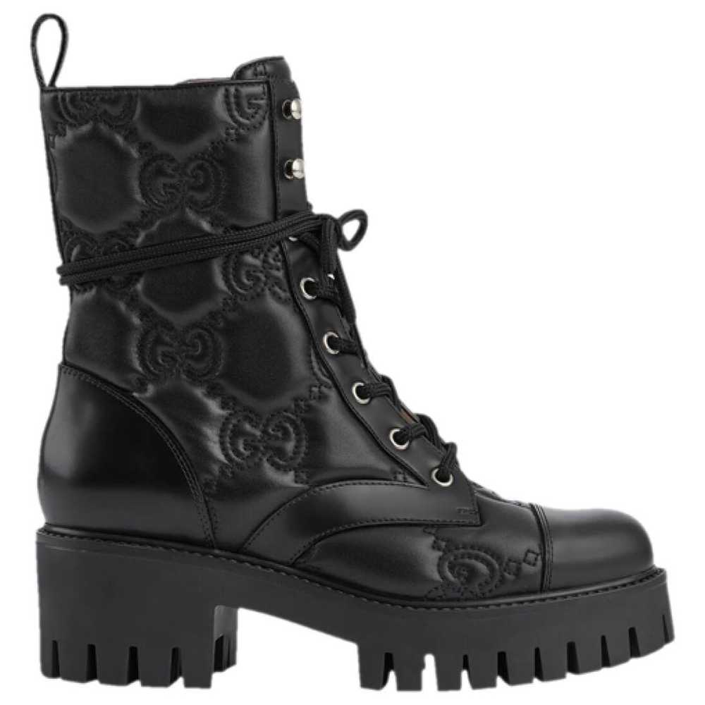 Gucci Leather boots - image 1